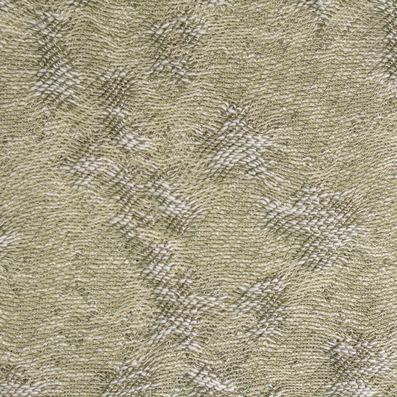 Beige Geometric Chunky Knit, Cotton