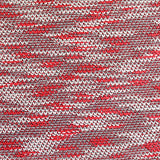 Red Marl Chunky Knit, Viscose-Poly — texture