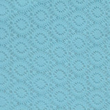 Jacquard Polyester Stretch Knit Fabric, 170 gsm, 165 cm — Blue