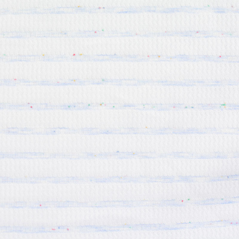 White Horizontal-Stripe Jacquard, Viscose, 290 gsm