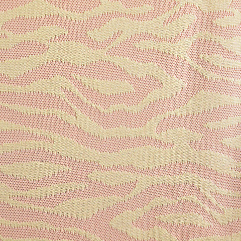 Pink Zebra Jacquard, Cotton-Poly