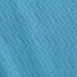 Blue Zigzag Jacquard, Polyester