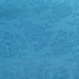 Blue Floral Jacquard, Polyester