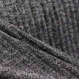 Light Grey Marl Rib Knit, Poly-Viscose — texture