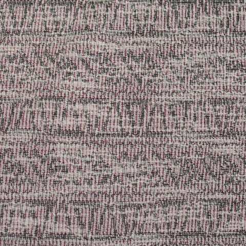 White Heathered-Marl Jacquard, Cotton-Poly