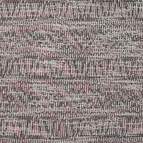 White Heathered-Marl Jacquard, Cotton-Poly