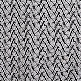 Jacquard Polyester Stretch Knit Fabric, 240 gsm, 165 cm — Grey — texture