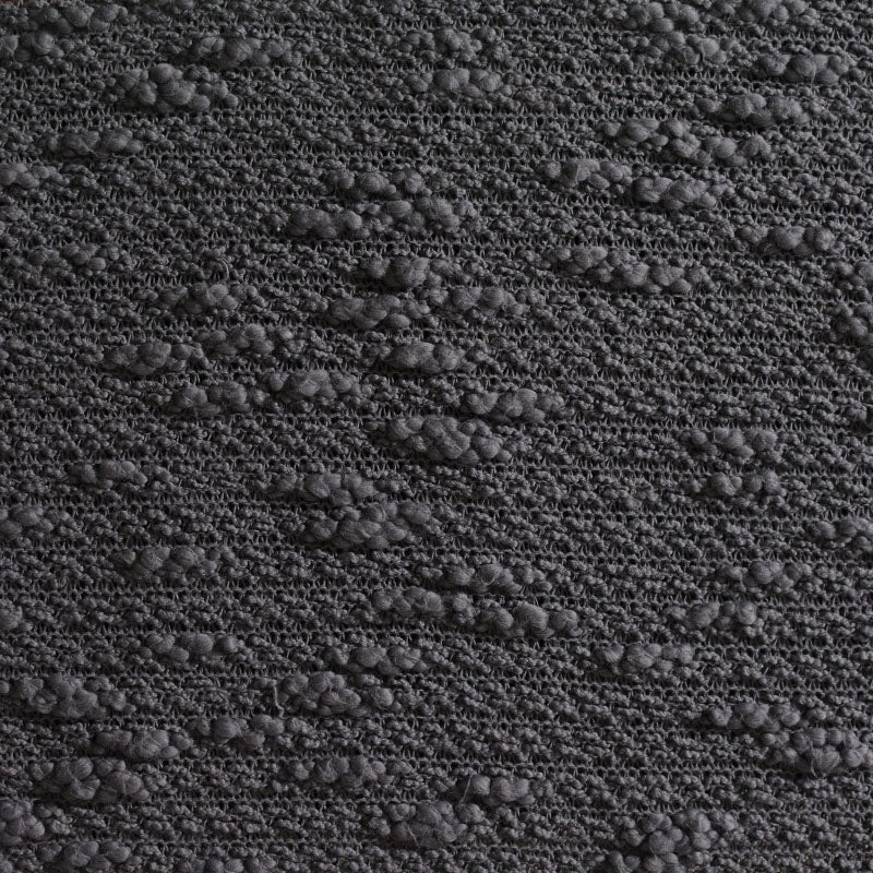 Dark Grey Textured Chunky Knit, Cotton
