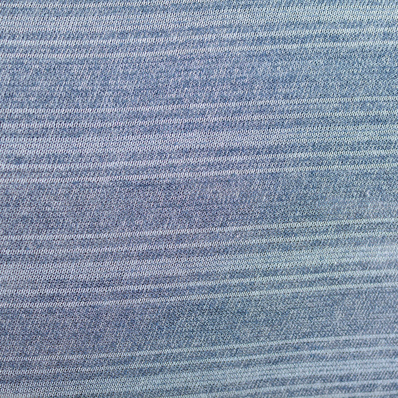 Viscose Polyester Chunky Knit Fabric, 124 gsm, 155 cm — Blue