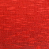 Red Marl Jersey Knit, Poly-Viscose