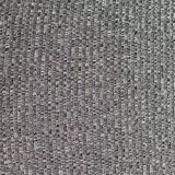 Heathered Grey Marl Rib Knit, Poly-Viscose — texture