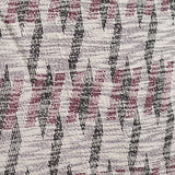 Black Geometric Jacquard, Poly-Cotton — texture