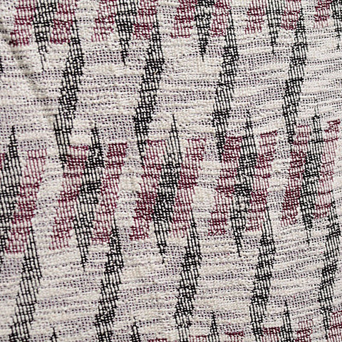 Black Geometric Jacquard, Poly-Cotton, 230 gsm