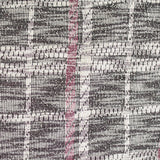 Red Plaid Jacquard, Poly-Cotton