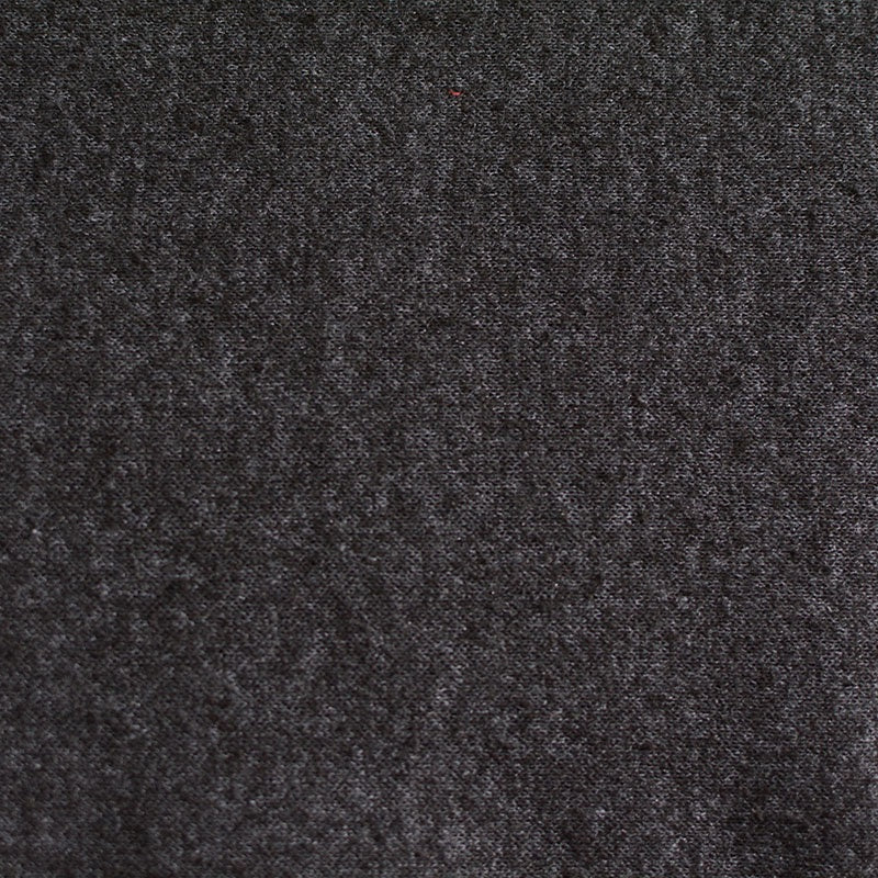 Dark Grey Marl Jersey Knit, Polyester, 160 gsm, 150 cm, ref EF-4916