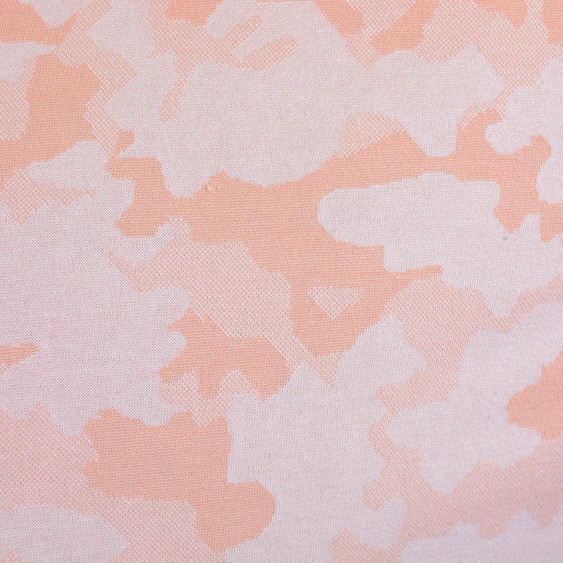 Pink Camo Jacquard, Viscose