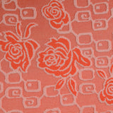 Coral Roses Jacquard, Viscose