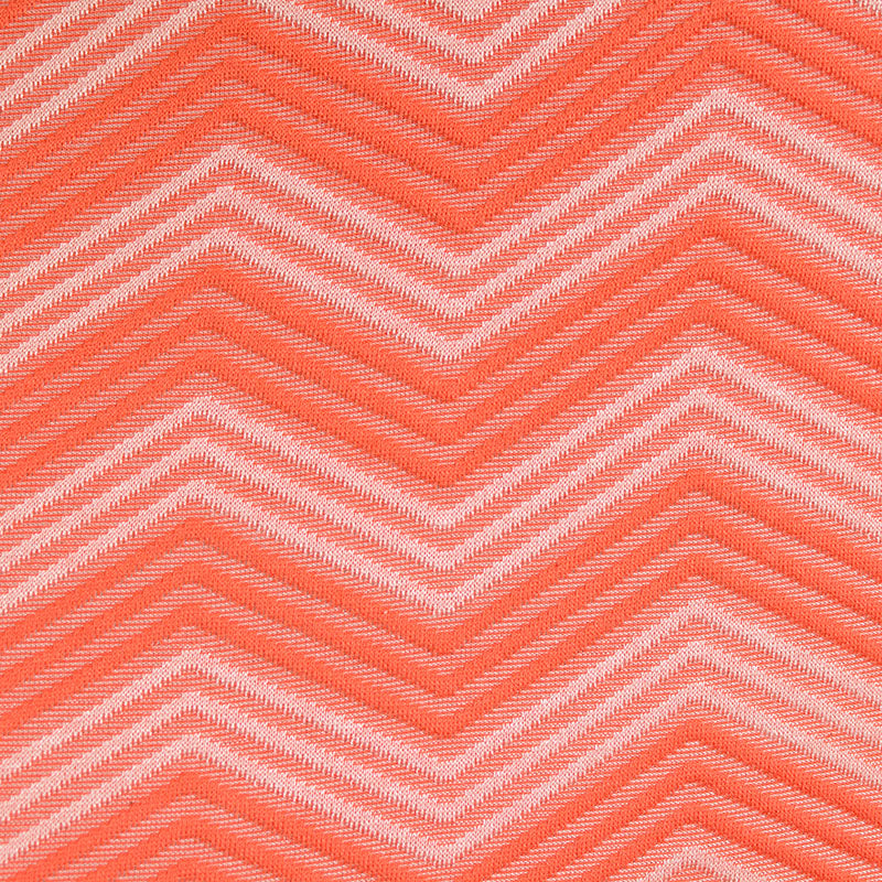 Orange Zigzag Jacquard, Viscose, 290 gsm, 160 cm, ref EF-4939