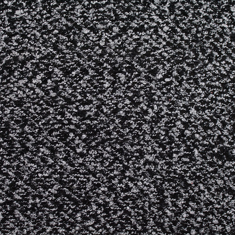 Black Marl Knit, Polyester, 360 gsm