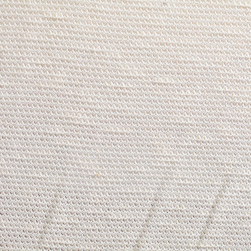 Cotton Polyester Knit Fabric, 180 gsm — White