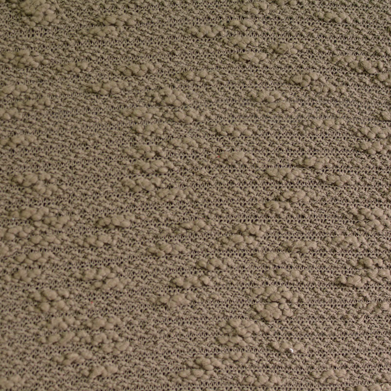 Orange Horizontal-Stripe Chunky Knit, Cotton