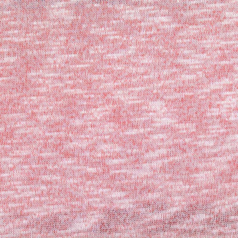 Red Marl Chunky Knit, Viscose-Poly, 270 gsm