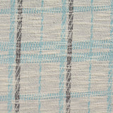 Cream Plaid Jacquard, Cotton-Poly