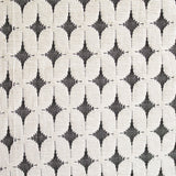 White Diamond Jacquard, Polyester