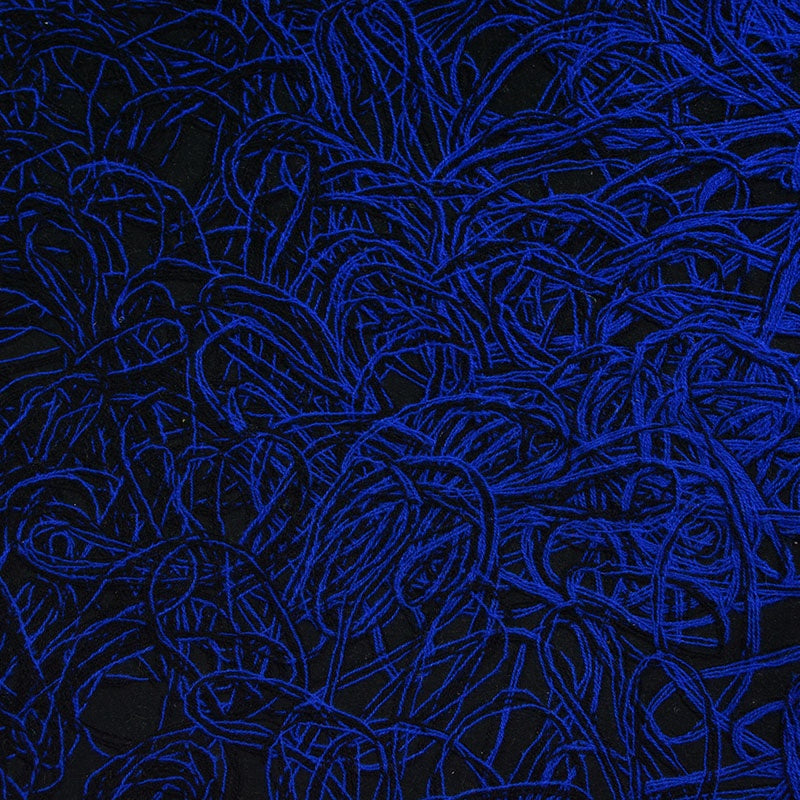 100% Cotton Poplin Fabric, 206 gsm, 160 cm — Navy