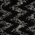 100% Cotton Poplin Fabric, 206 gsm, 160 cm — Black