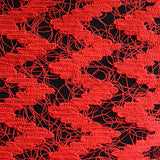 100% Cotton Poplin Fabric, 206 gsm, 160 cm — Red — texture