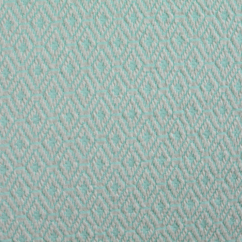 Aqua Diamond Jacquard, Poly-Viscose