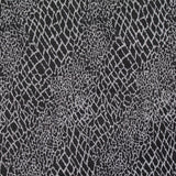 Jacquard Polyester Viscose Knit Fabric, 250 gsm, 155 cm — Grey