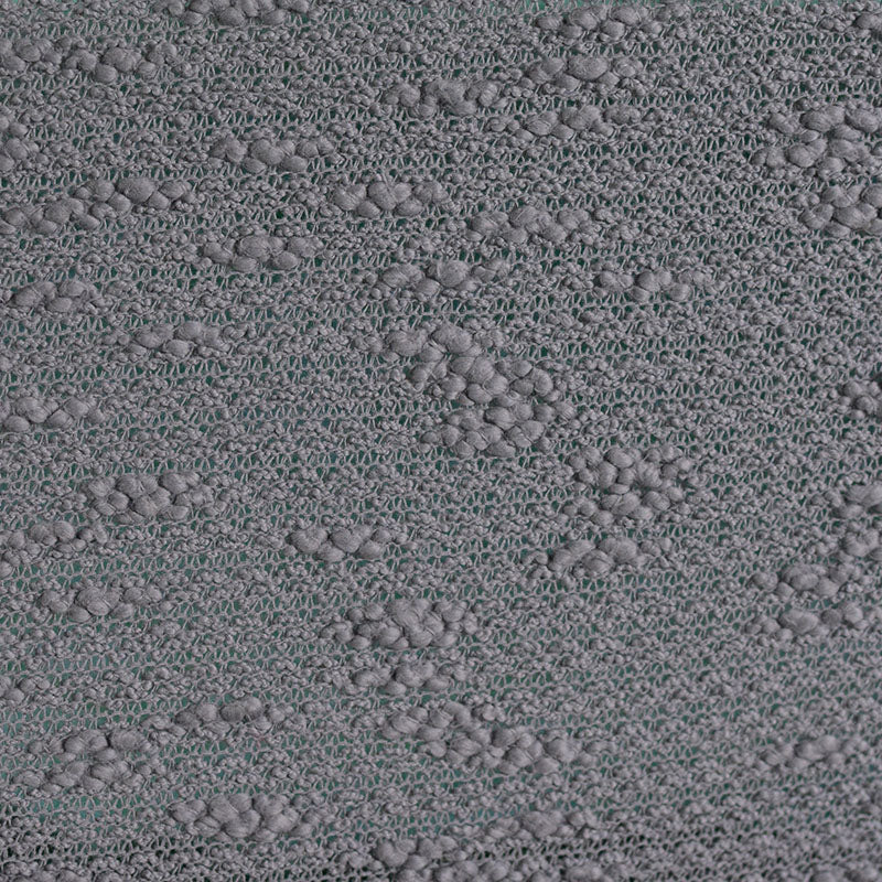 Grey Textured Chunky Knit, Cotton