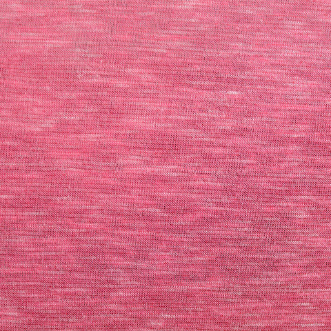 Pink Marl Knit, Viscose-Poly