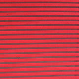 Red Horizontal-Stripe Mesh, Polyester — texture