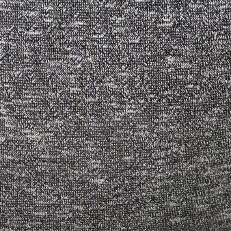 Black Marl Jacquard, Poly-Viscose, 165 gsm