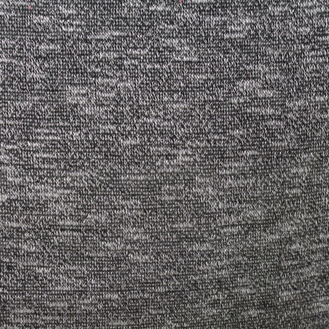 Black Marl Jacquard, Poly-Viscose, 165 gsm