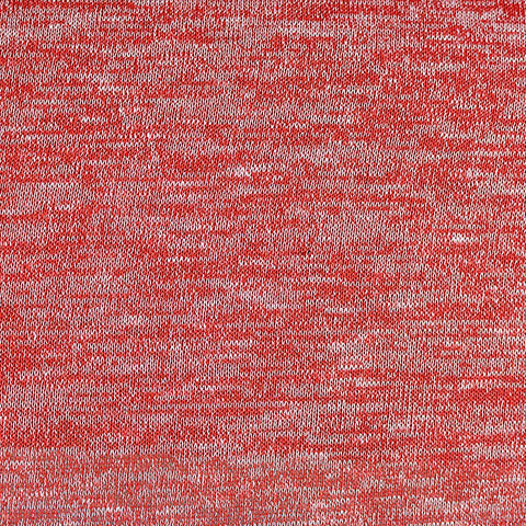 Red Marl Knit, Poly-Viscose, 133 gsm, 170 cm, ref EF-5091