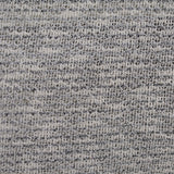 Dark Grey Horizontal-Stripe Knit, Cotton-Poly