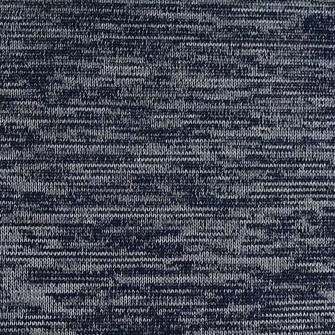 Navy Marl Knit, Poly-Viscose