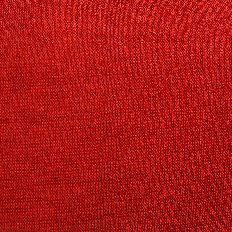 100% Polyester Knit Fabric, 130 gsm, 170 cm — Red
