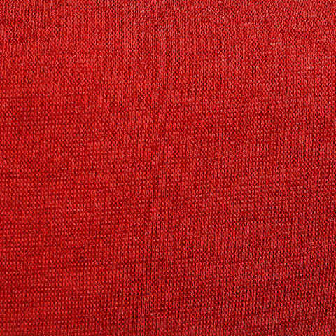 100% Polyester Knit Fabric, 130 gsm, 170 cm — Red