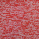 Yarn-Dyed Polyester Viscose Stretch Chunky Knit Fabric, 135 gsm, 170 cm — Red