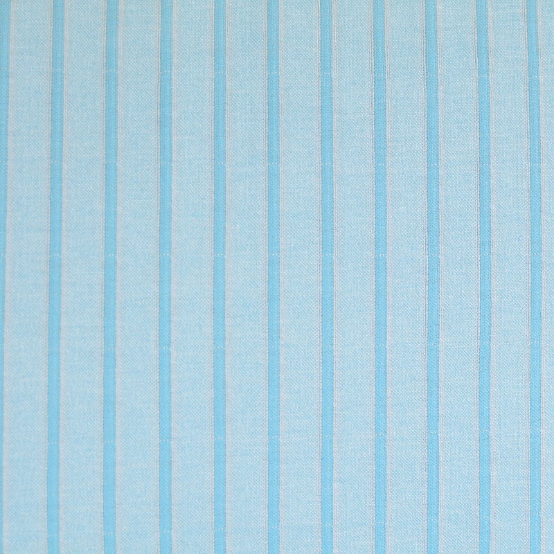 Light Blue Vertical-Stripe Knit, Polyester