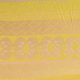 Jacquard Polyester Stretch Jersey Knit Fabric, 160 gsm, 155 cm — Orange
