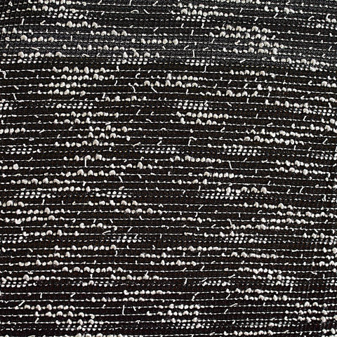 Black Marl Knit, Poly-Cotton, 142 gsm