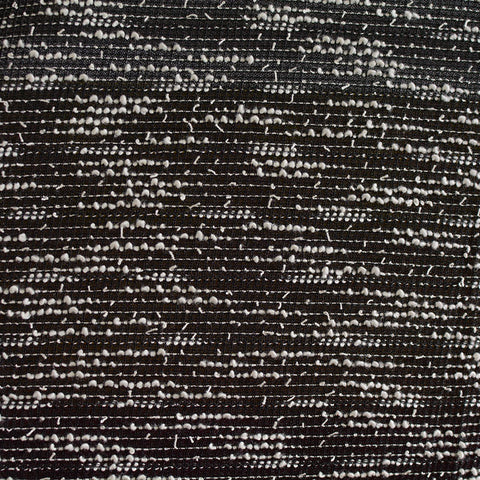 Black Marl Knit, Poly-Cotton, 142 gsm