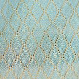Light Blue Diamond Jacquard, Poly-Cotton