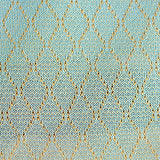 Light Blue Diamond Jacquard, Poly-Cotton — texture